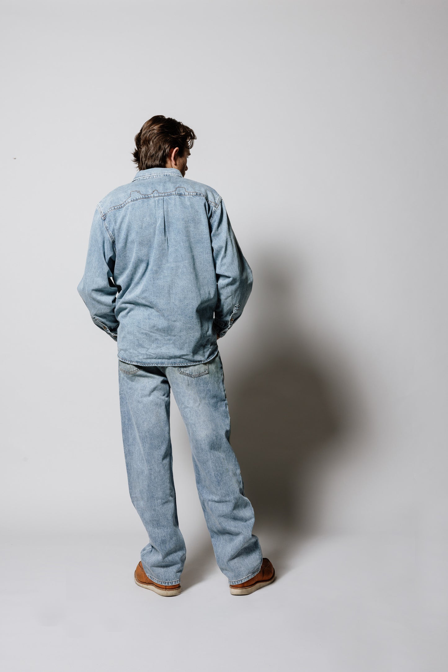 Denim Button Down Shirt | Indigo