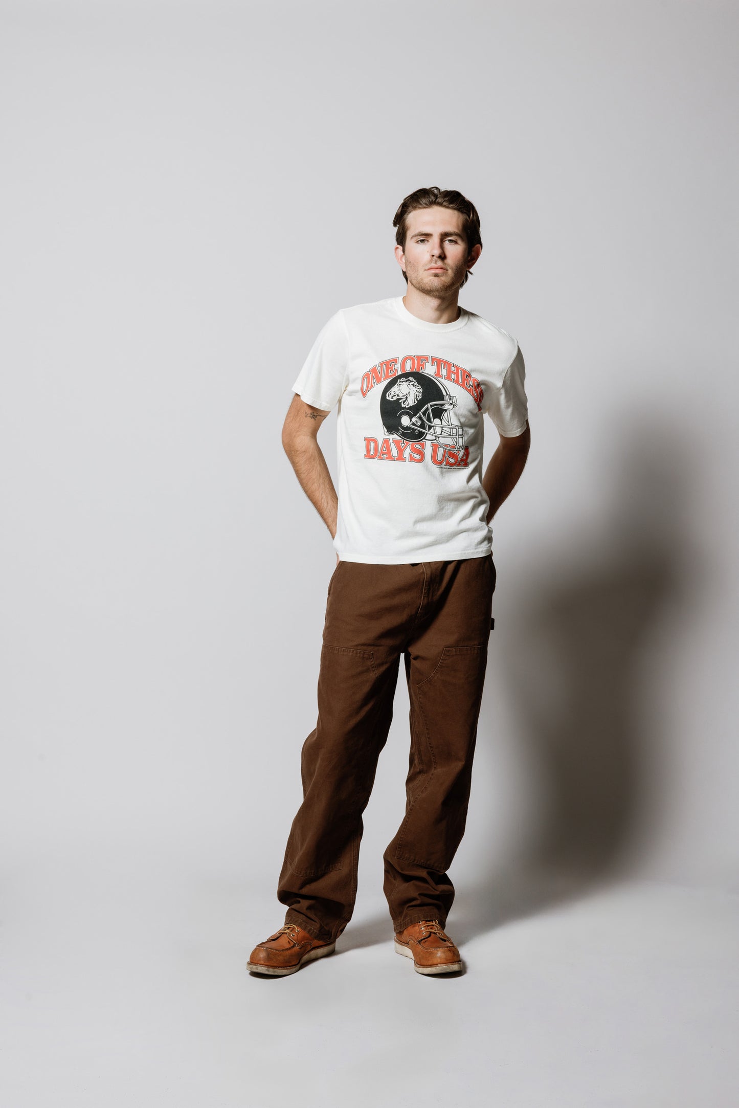 Days USA T-Shirt | Bone