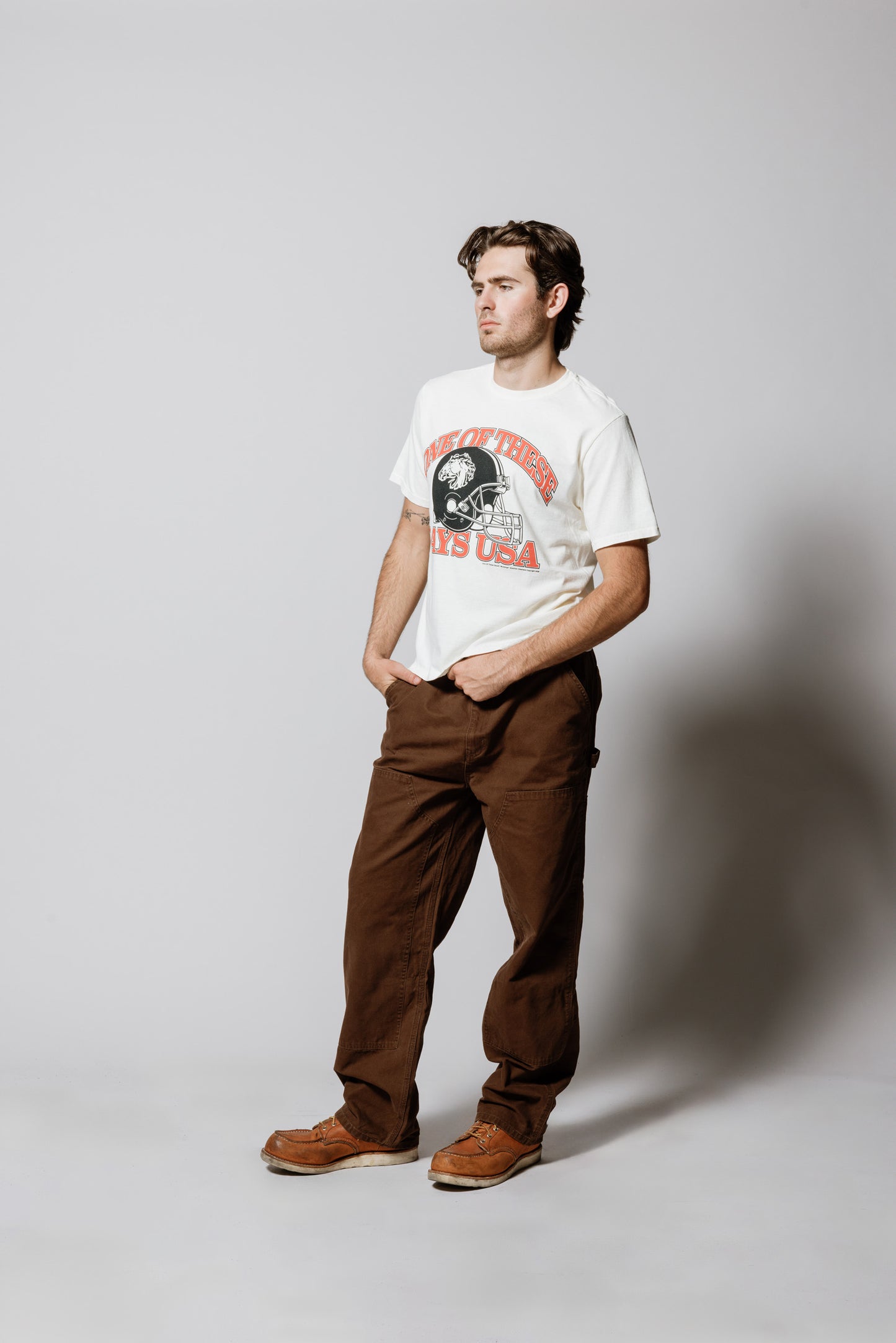 Days USA T-Shirt | Bone