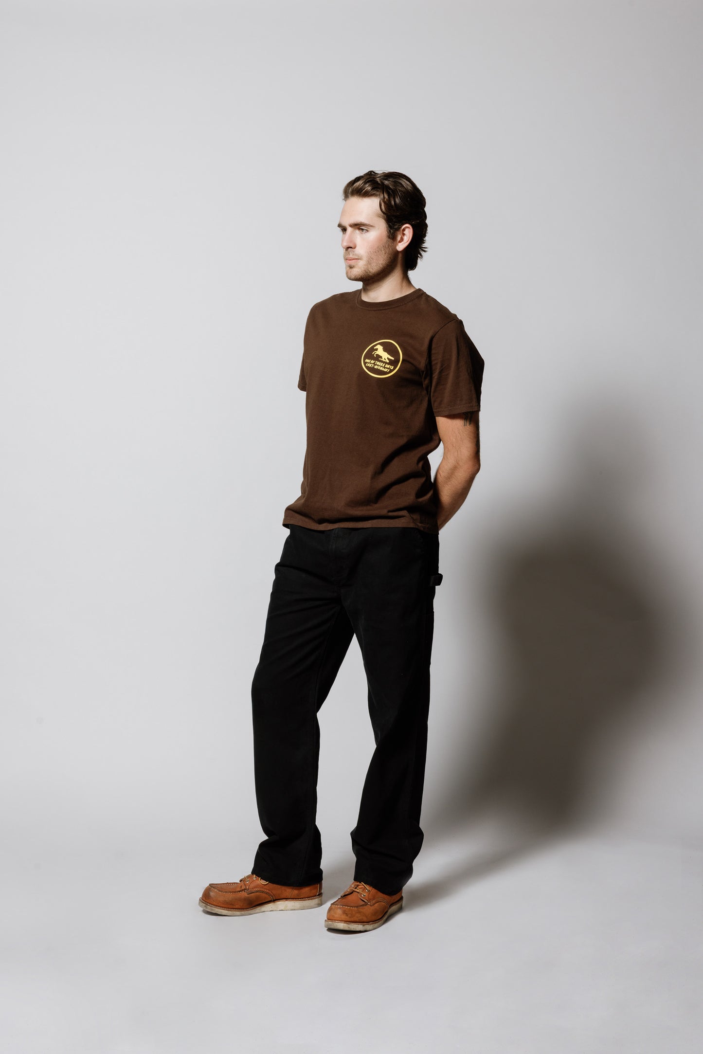 Painted Horse T-Shirt | Dark Brown