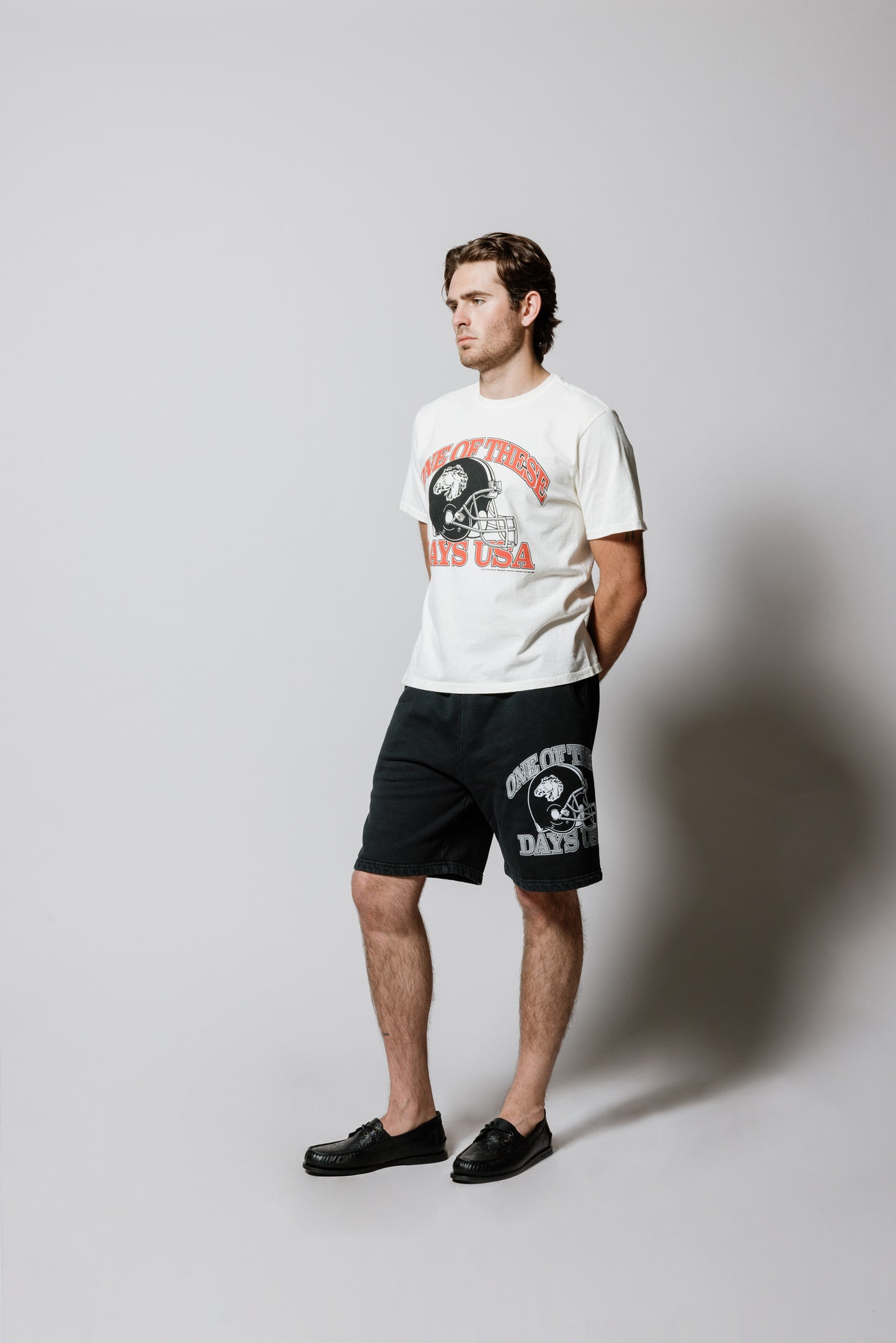 Days USA Sweatshort | Washed Black