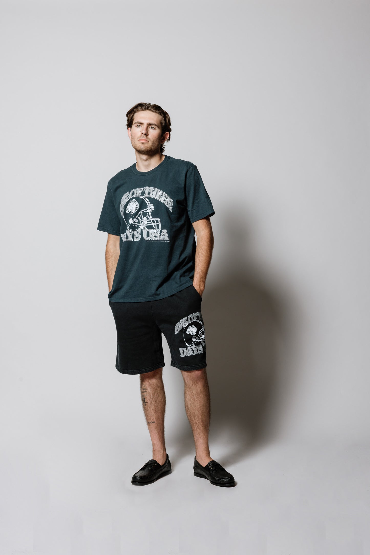 Days USA T-Shirt | Washed Black