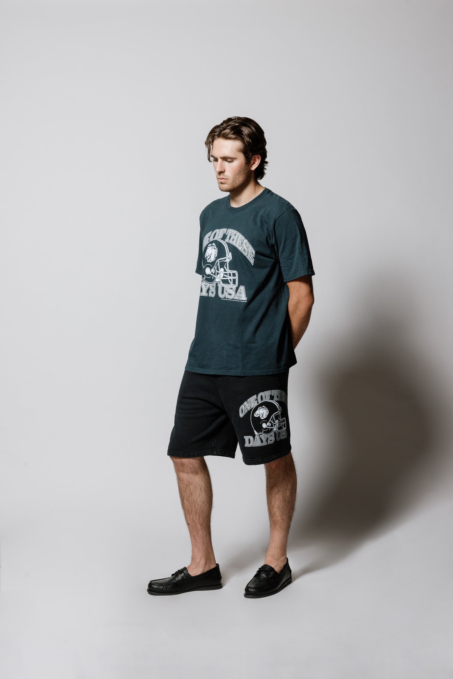 Days USA T-Shirt | Washed Black