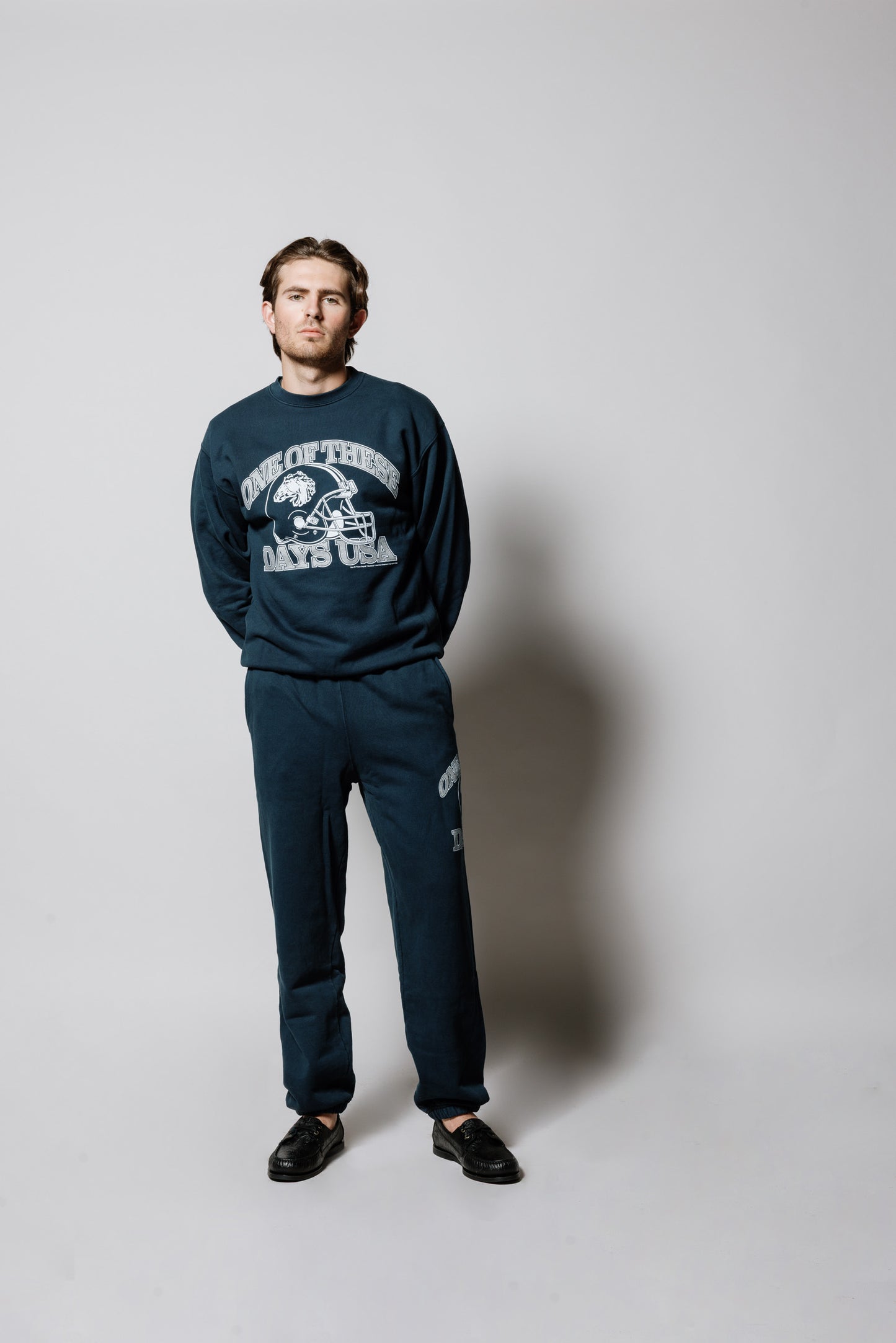 Days USA Crewneck Sweatshirt | Sun Faded Navy