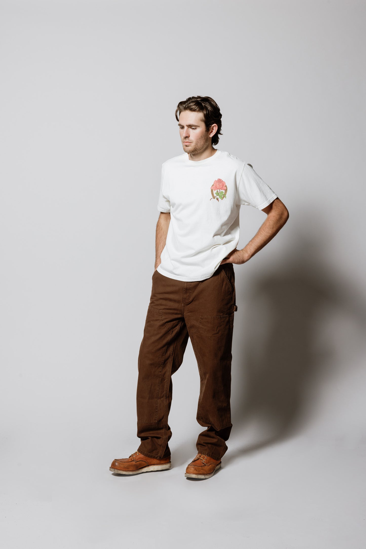 Canvas Double Knee Pant | Brown