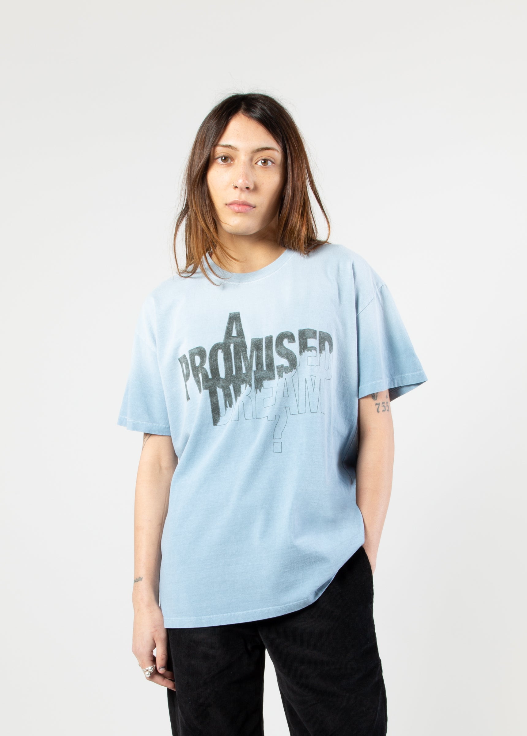 A Promised Dream Tee | Sunfaded Blue