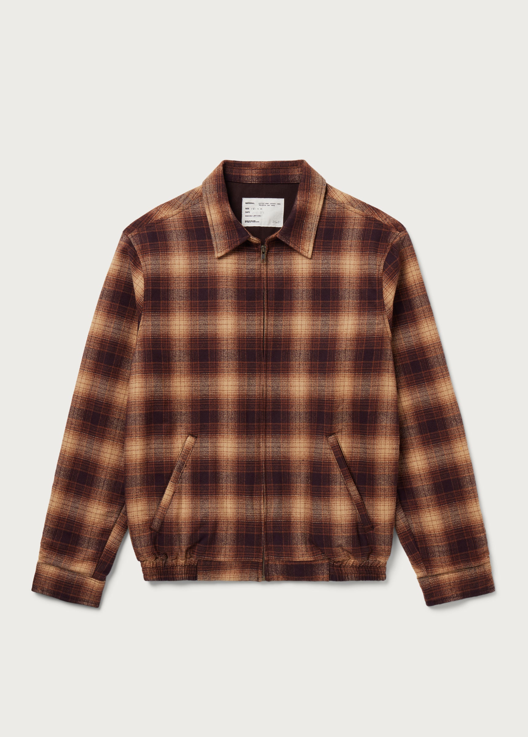 Plaid Jacket Brown