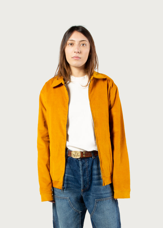 Light My Fire Corduroy Jacket In Mustard