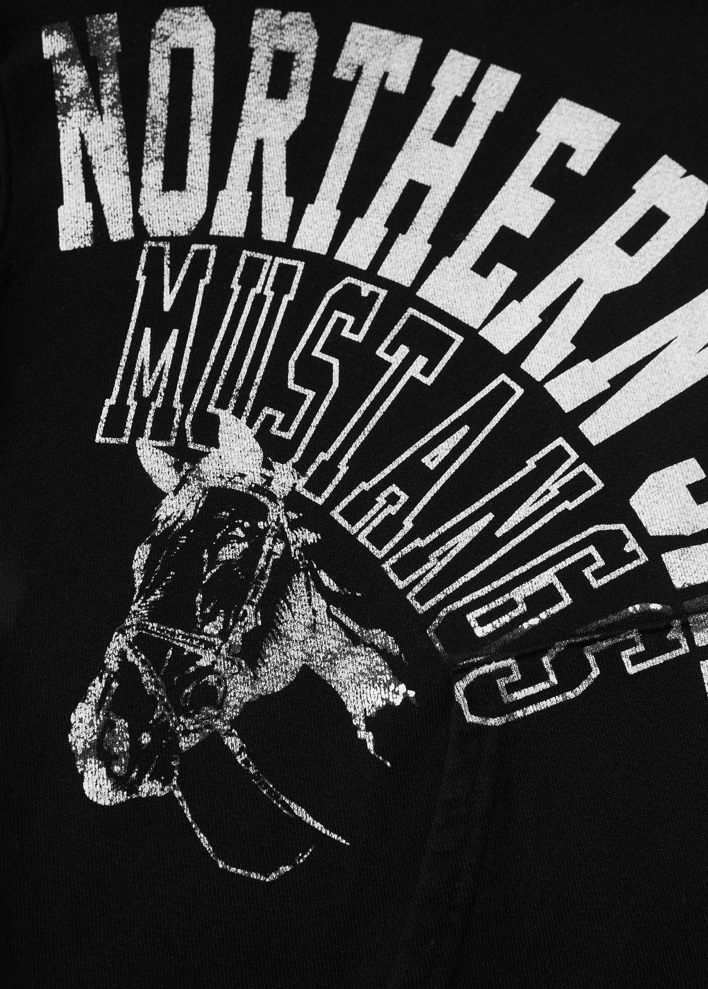 Mustangs Hooded Sweatshirt | Black
