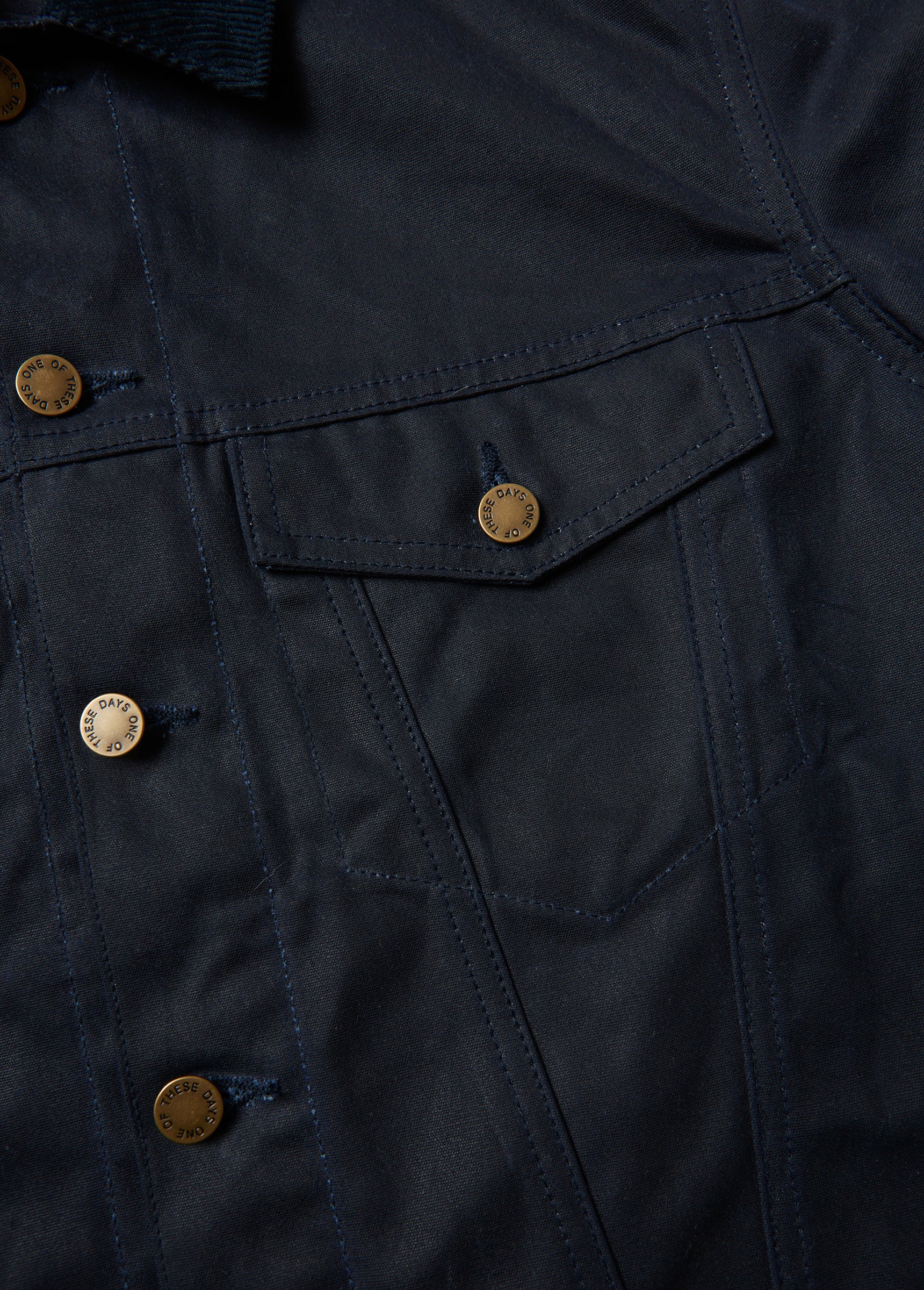 Trucker Jacket - Navy | The Northern Sky Collection | One Of These