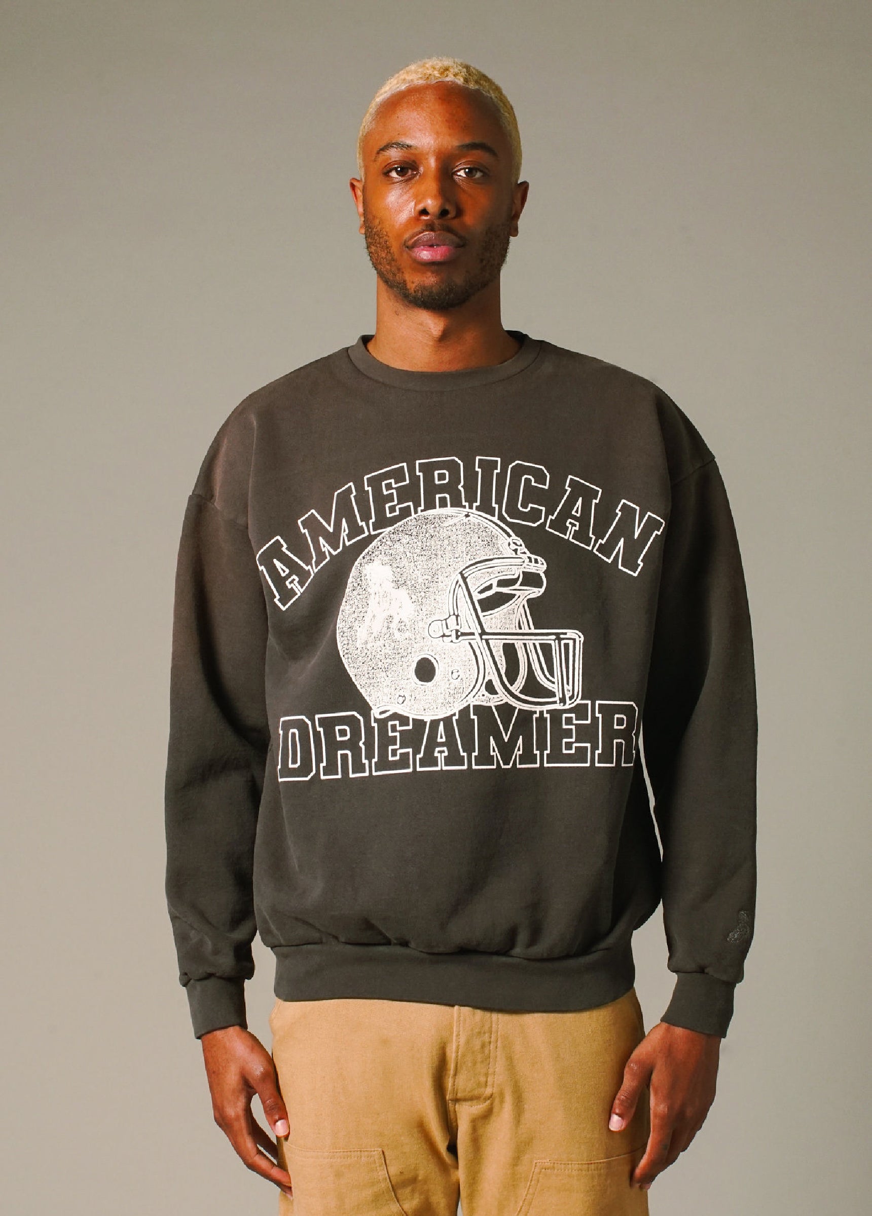 American Dreamer Crewneck Sweatshirt | Black