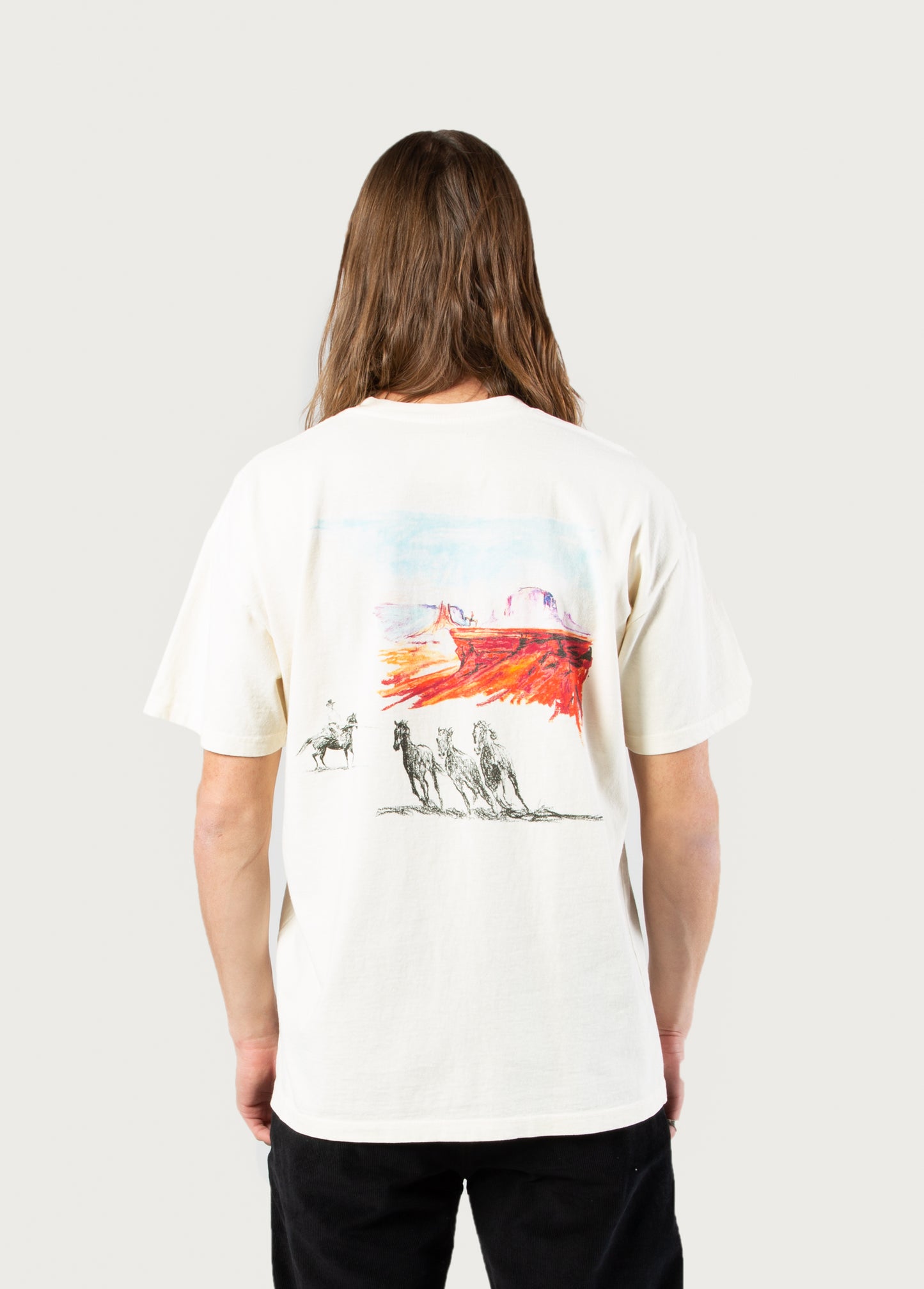 Lost Country Tee | Bone