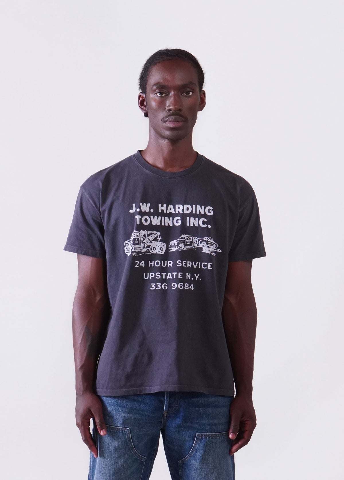 J R Harding Logo J.W. Harding Tee - Black | The Northern Sky Collection | One Of These Days