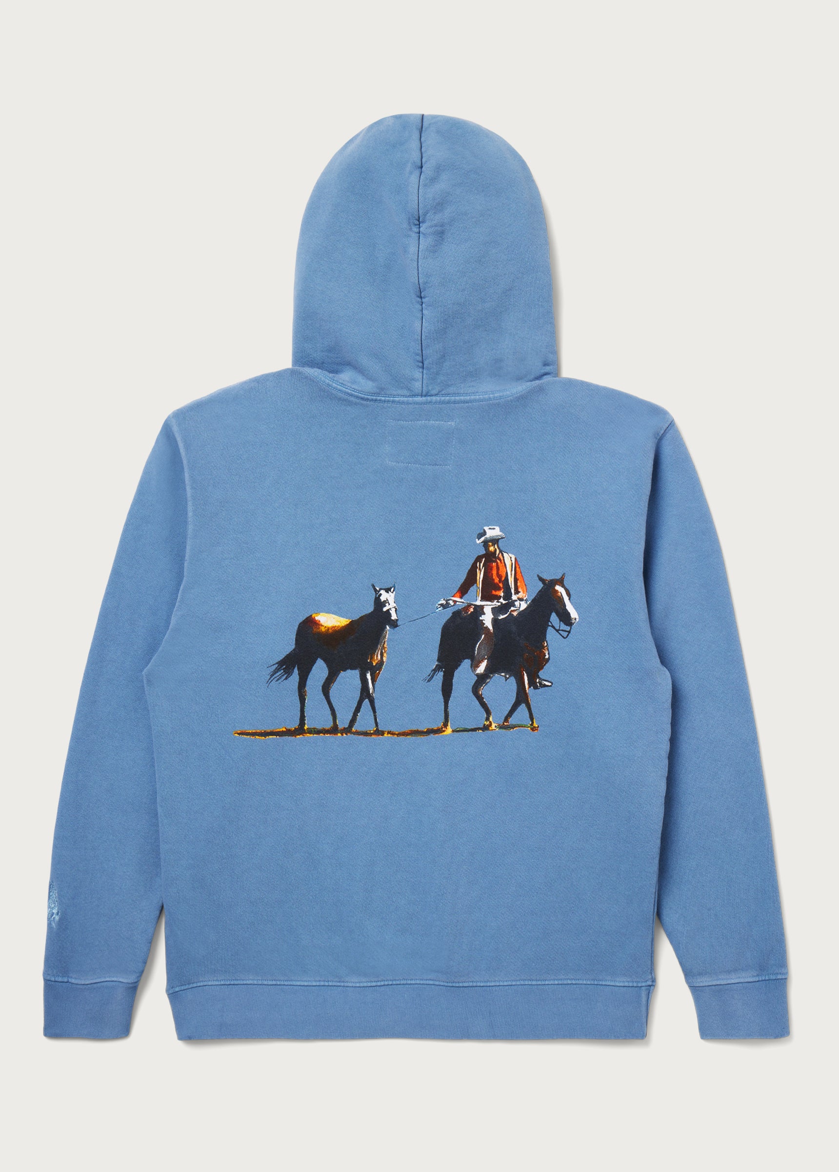 Washed blue online sweatshirt